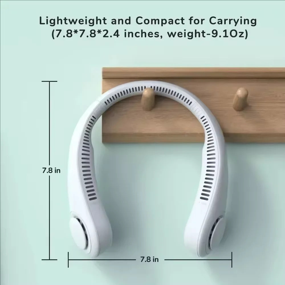 CoolBreeze Hands-Free Neck Fan | Stay Cool Anywhere