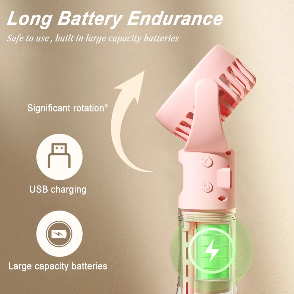 CoolBreeze Portable Water Mist Fan