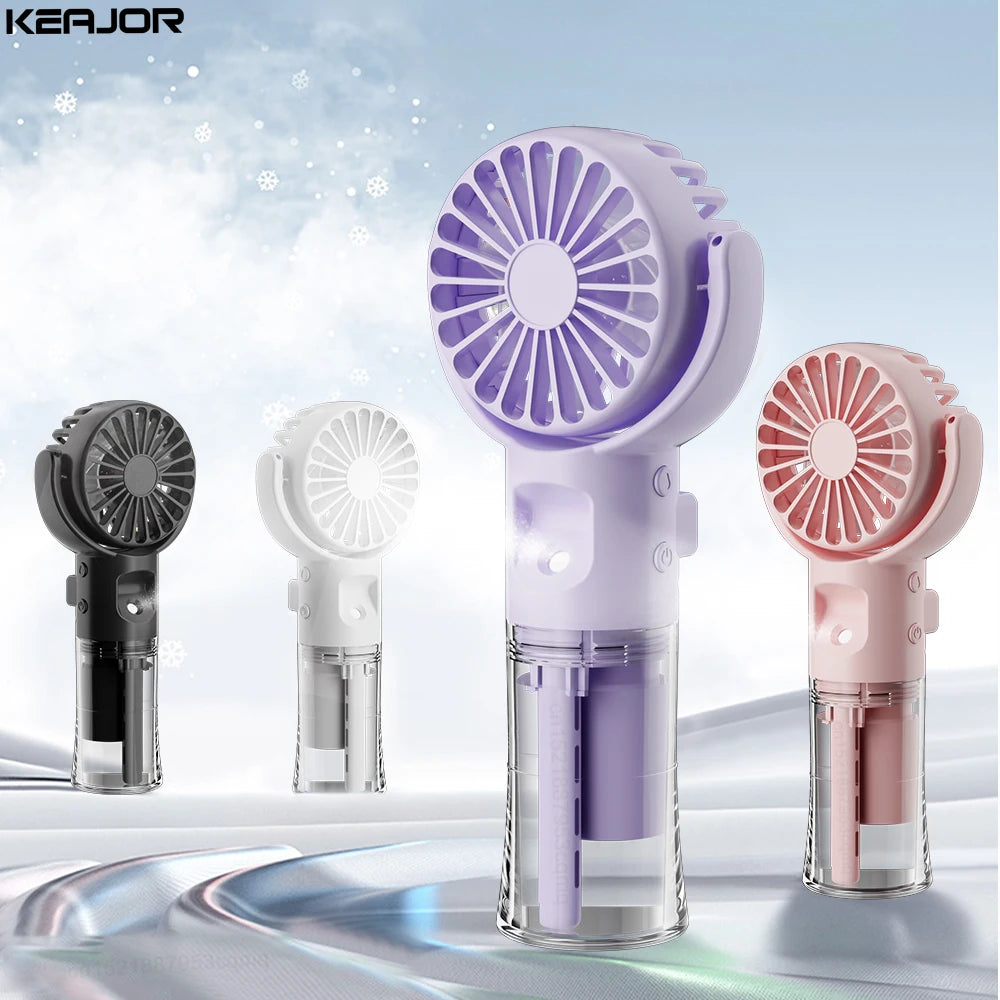 CoolBreeze Portable Water Mist Fan
